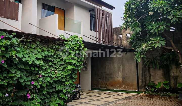Dijual Rumah Modern Cluster Bintaro Rengas, Dekat Stasiun Pondok Ranji