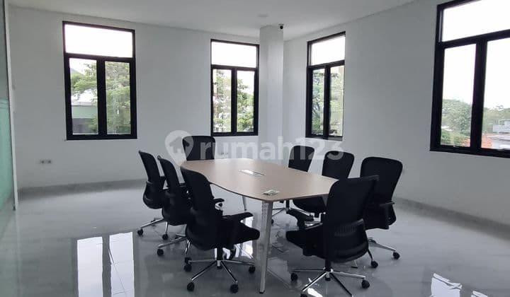 Mini Building 4 Lantai Radio Dalam Full Furnish