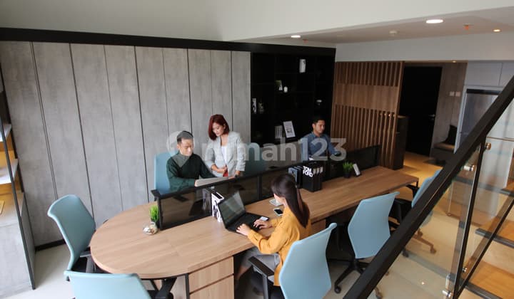 Kantor 99m2 di Soho Pancoran Jaksel, Sewa Murah, Lokasi Strategis