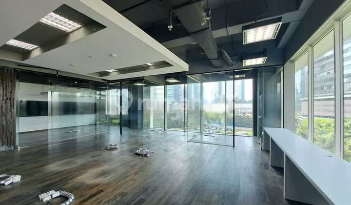 Sewa Kantor 226 M2 di Menara Dea Kuningan, Sdh Partisi Hrg Nego