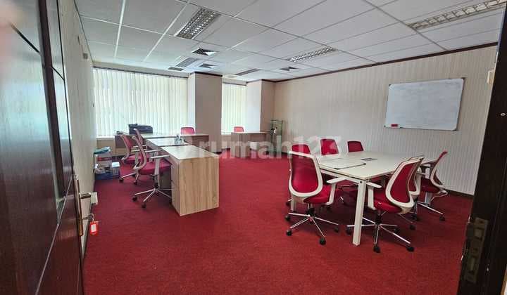 Sewa Kantor Siap Huni 50 M2 di Gedung Graha Dirgantara Halim Jaktim