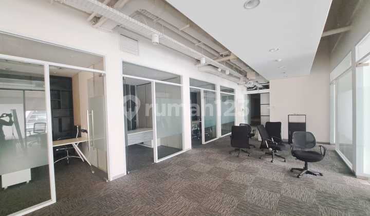 Sewa Kantor Full Furnish 658 M2 di Equity Tower Scbd, Hrg Nego