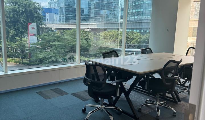 Semi-Furnished Office Rental 165 m2 at Plaza 89 Rasuna Said Kuningan