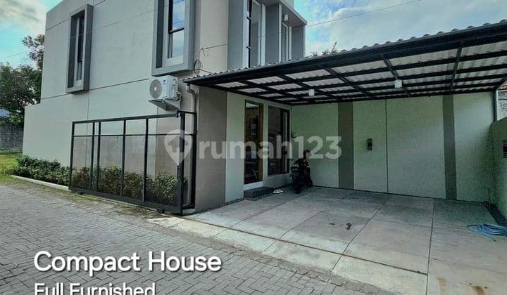 RUMAH COMPACT FULL FURNISHED DEKAT UGM STRATEGIS JL KALIURANG KM 7