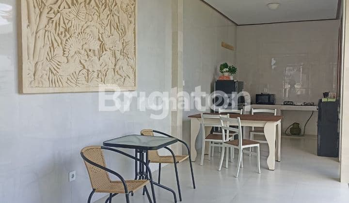 Rumah 1 lantai semi furnished area sanur kauh