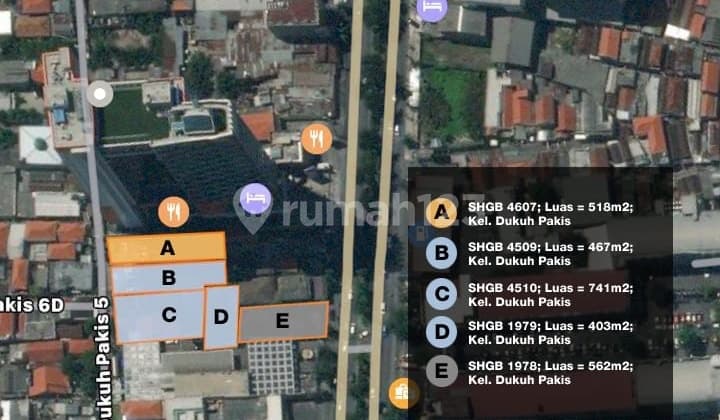 Tanah Kavling 0 Jln Mayjend Sungkono Samping Nusantara Car Wash