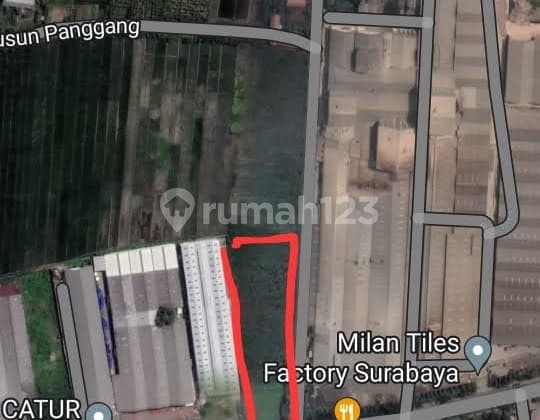 Industrial Land in Lebaniwaras, Wringinanom, Gresik, Zero Street