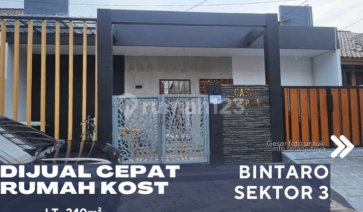 For Sale Brand New Fully Occupied Boarding House in Bintaro, South Tangerang