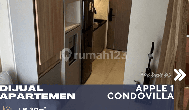 For Sale Fast Apple 1 Condovilla 1BR Apartment Affordable Price