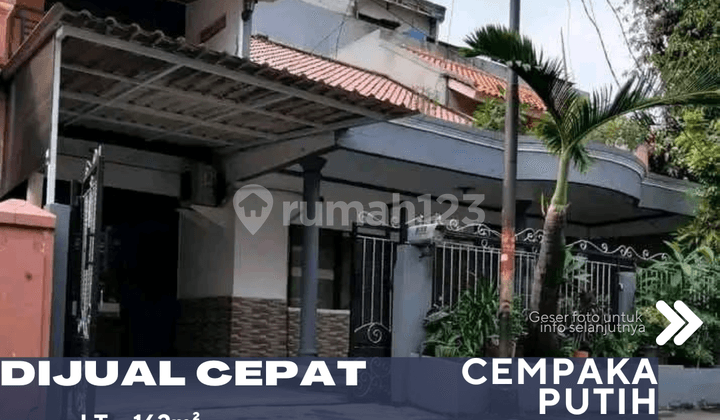 Dijual Rumah Dalam Komplek Nyaman Aman Asri di Cempaka Putih Jakarta Pusat