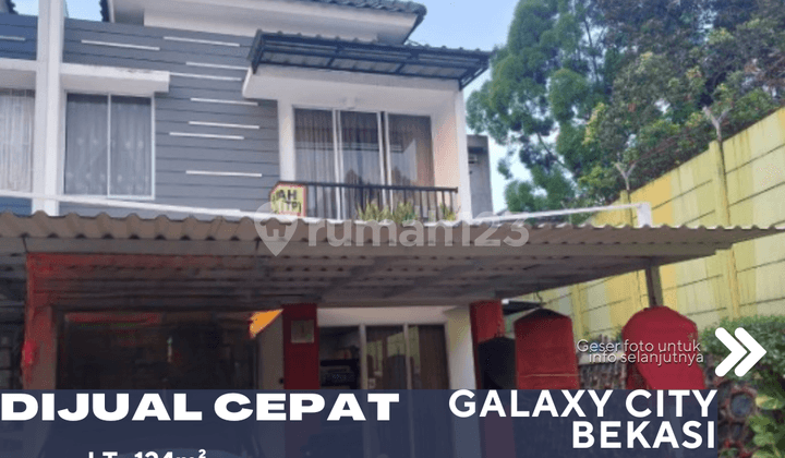Dijual Cepat Rumah di Cluster Grand Galaxy City Bekasi