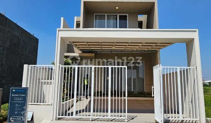 Minimalis Modern Baru Gress 2 Lantai Jasmine Courts Puri Galaxy