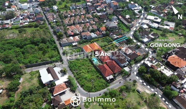 Premium 5 Are Land Perfect For Villa - Goa Gong