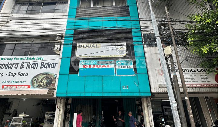 Ruko 4 Lantai Strategis Pinggir Jalan Raya Area Gambir, Jakarta Pusat