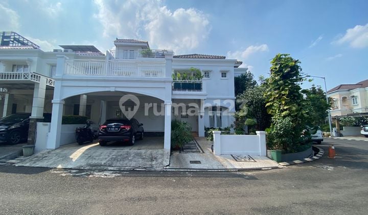 Rumah Hoek Mewah Permata Mediterania Siap Huni