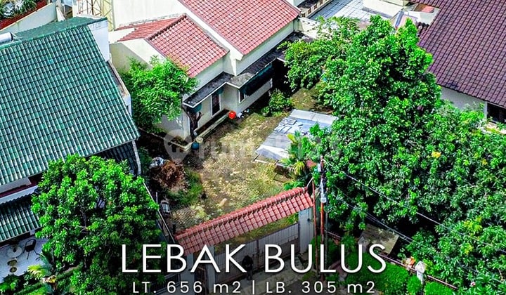 Dijual Rumah Klasik Hitung Tanah Lebak Bulus Harga Bagus