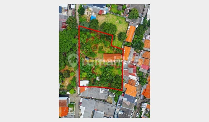 Dijual Tanah 2970 m2 SHM Cirendeu Cocok Untuk Town House Jalan 2 Mobil