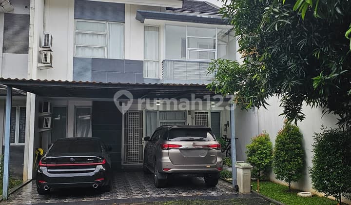 Rumah 2lt 8x20 160m2 4+1kt di Cluster The Castilla Bsd City