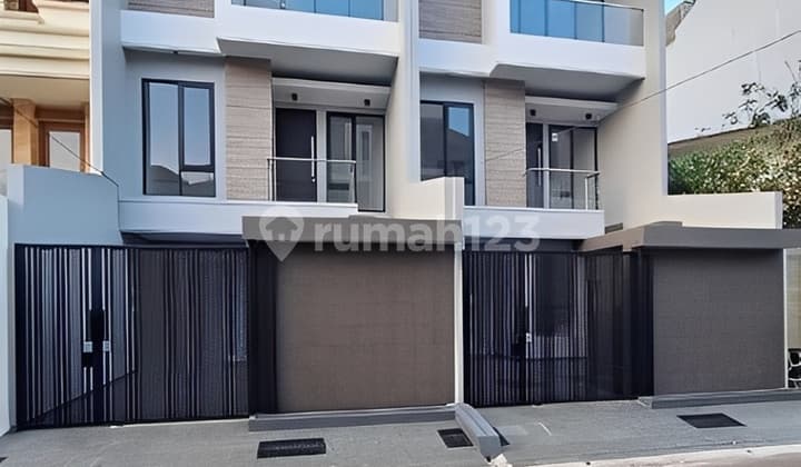 Rumah Brand New Modern Danau Asri Sunter 6x19 5+1KT SHM Siap Huni