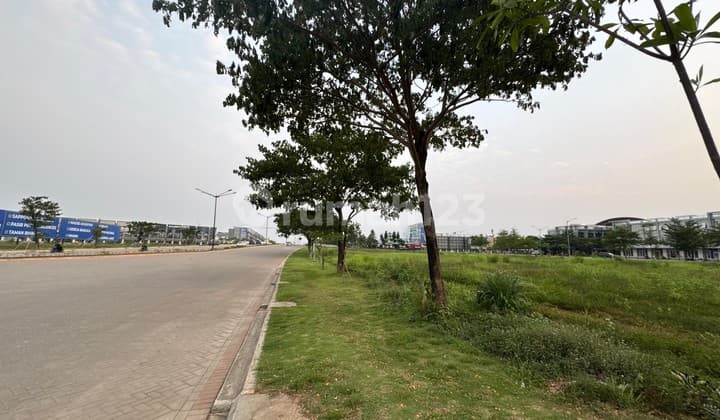 Kavling Komersial Big Box PIK 2 2182m2 Strategis Hadap Jalan Raya