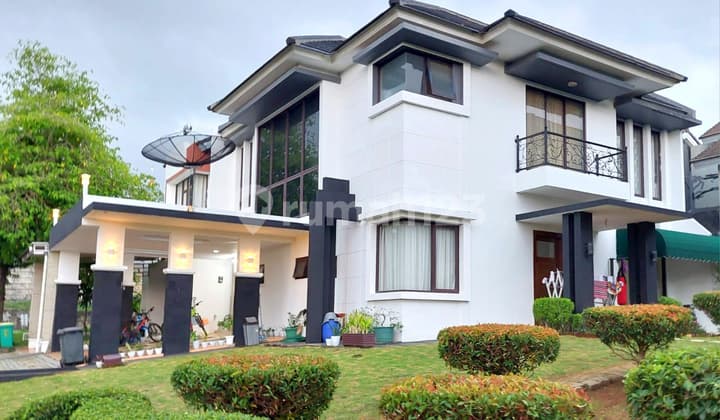 Rumah Hoek Eksklusif Nyaman Rapi Siap Huni di BSD Foresta Cluster Albera