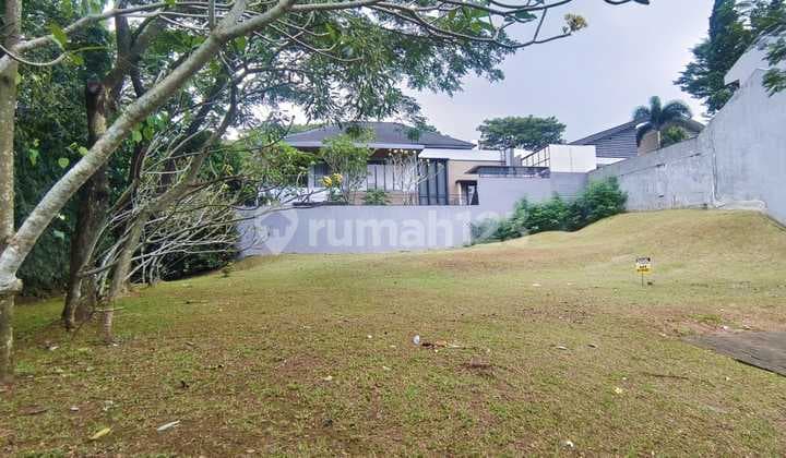 Dijual kavling / tanah hoek di cluster asri view danau di Green Cove BSD Serpong