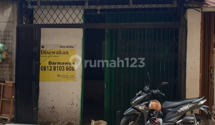 Di sewakan ruko 1 lantai plus basement 1 lantai di Jln Kelenteng pasar Bogor Sudah Renovasi
