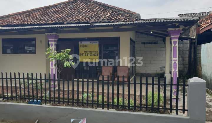 Di jual rumah 1 lantai di Jln Pembangunan 2 Kedung Halang Bogor Utara Butuh Renovasi