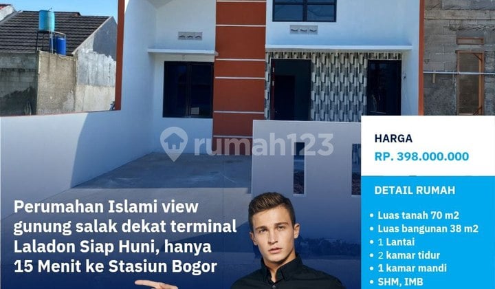 Rumah Ready Stock di Bogor Dekat Terminal Laladon