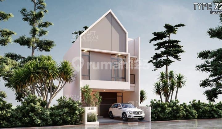 Rumah Dijual di Depok, Pinggir Jalan di Pondok Petir