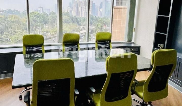 FOR RENT! PREMIUM OFFICE SPACE DI MENARA SUDIRMAN. FULLY FURNISHED, LOKASI STRATEGIS
