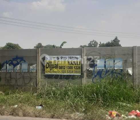 Dijual Cepat Tanah Pinggir Jalan Raya di Ciseeng Bogor