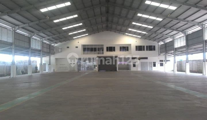 Disewa Gudang 4000 M2 SHM Kondisi Bagus Dan Siap Pakai Dekat Akses Pintu Tol 2 Km An
