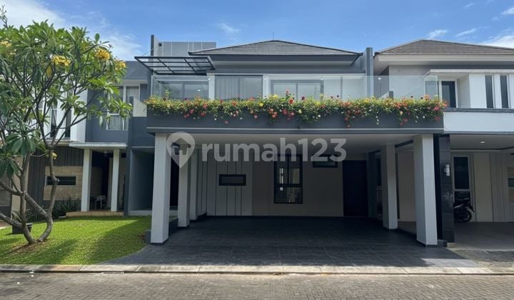 Rumah Mewah Brand New De Park Bsd Siap Huni Ukuran 10X25