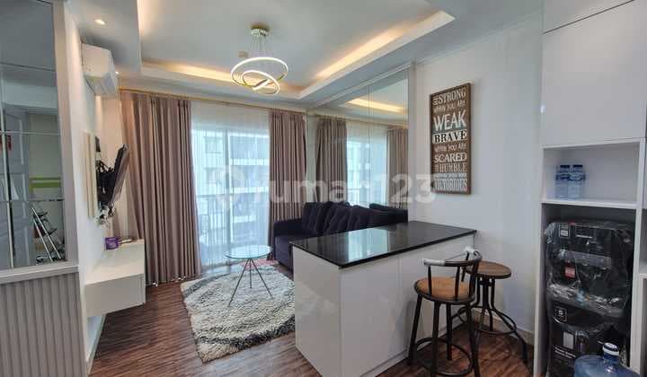 Disewakan pertahun unit cantik Cityhome MOI - renovasi lantai tinggi, kelapa Gading