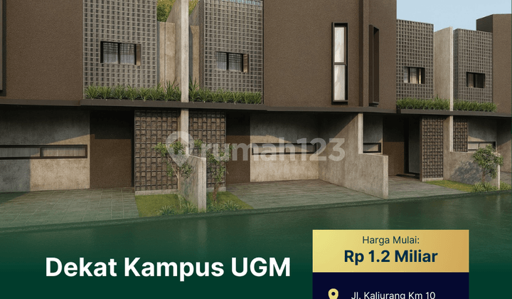Premium, Rumah Jogja dijual Dekat Kampus UGM: Free Kolam Renang