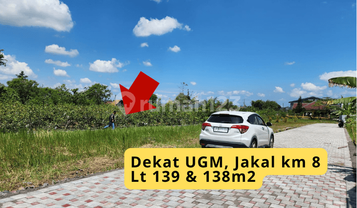 Dekat Kampus Ugm. di Jl. Damai, Sleman; SHM