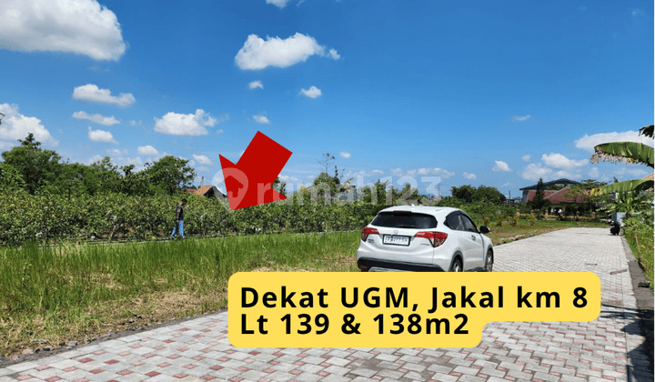 Murah !! Tanah Dijual Jogja Dekat Ugm Sertifikat Hak Milik