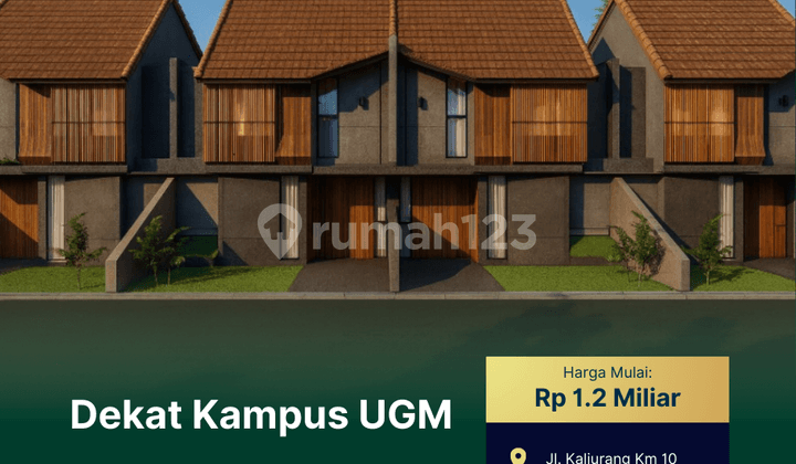 Near UGM Campus, Yogyakarta House for Sale: Includes Swimming Pool