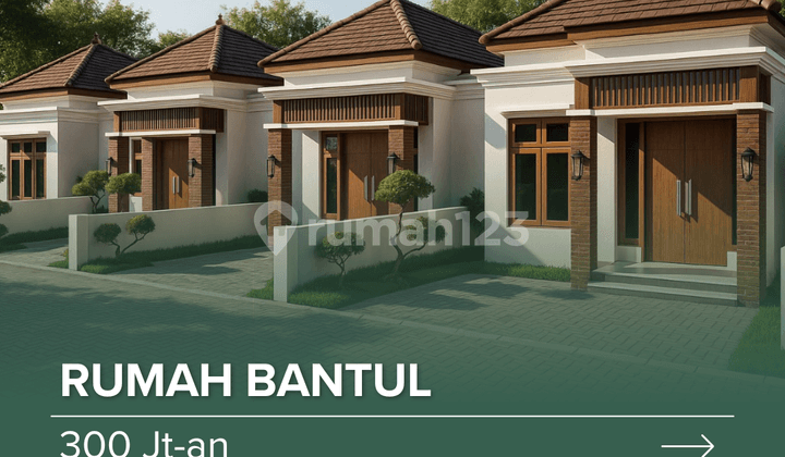 Dekat RS. Permata Husada, Rumah Murah Bantul 300 Jt-an