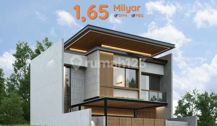 Rumah Kontemporer 2 Lantai Jl.damai Jogja, Dekat Kampus Ugm