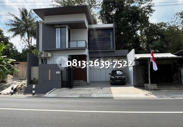 Jual Rumah Modern Tepi Jalan Barat Kaliurang Km 9 kapten haryadi