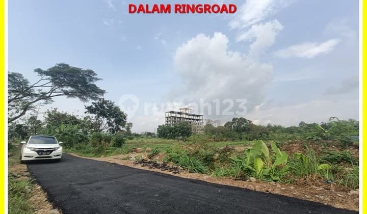 Tanah Dalam Ringroad Jl Kabupaten Jogja, Dekat Kampus Ugm