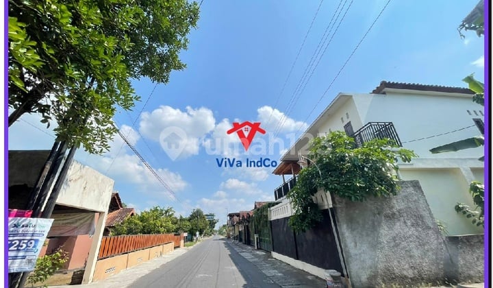 Tanah Hook Dijual View Sawah di Berbah Sleman Siap Akad