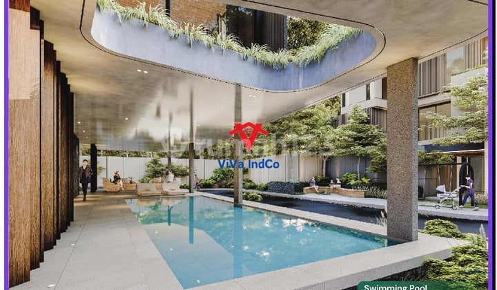 Townhouse Mewah di Palagan; Fasilitas Gym dan Kolam Renang