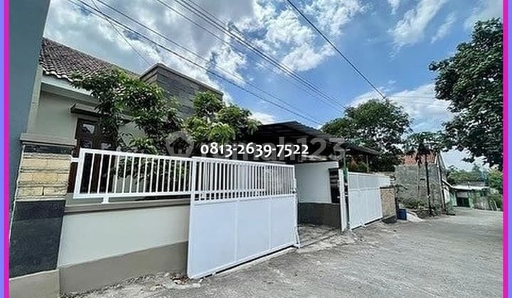 Tanah Luas Bonus Rumah Bagus di Sambisari Sleman