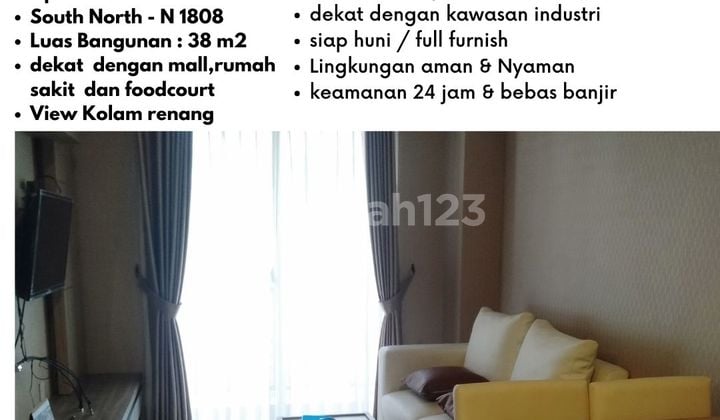 Disewakan Apartemen Trivium 1 Kamar