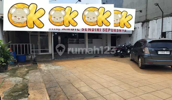 Disewakan Ruko 1 Lantai Strategis Murah Pinggir Jalan Utama di Serpong