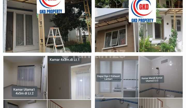 Disewakan Rumah 2 Lantai Lokasi Nyaman di Ciater BSD