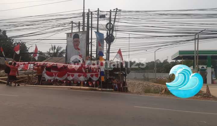 Tanah Disewakan Dipinggir Jln Raya Pamulang Sgt Ramai